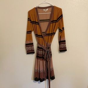 Max Studio but Missoni Vibes Wrap Dress